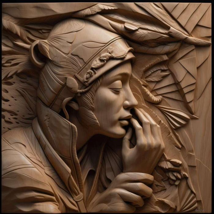 نموذج ثلاثي الأبعاد لآلة CNC 3D Art 